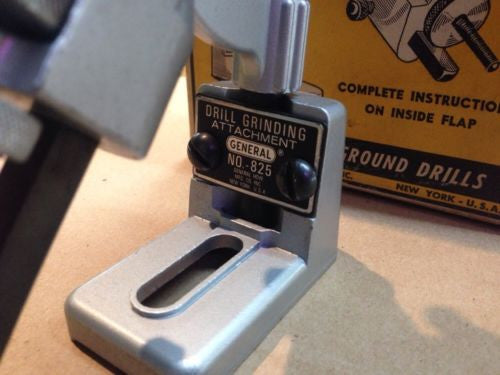 Vintage General No 825 Drill Grinding Attachment Adjustable Orig Box I ...