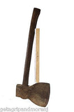 Broad Head Hewing Axe 10" antique