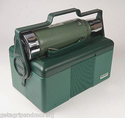 Vintage Stanley Aladdin Green Lunch Box and Thermos, Vintage Stanley  Plastic Green Lunch Box With Coordinating Thermos 