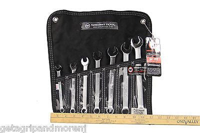 Wright Tool 707 12-Point Combination Wrench Set 7 Piece