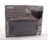 iHOME Gray Bluetooth Wireless Rubberized Rechargeable Stereo Mini Speaker New!
