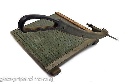 Restoring an early 1900's guillotine paper cutter ?'s!, Briar Press