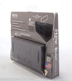 iHOME Gray Bluetooth Wireless Rubberized Rechargeable Stereo Mini Speaker New!