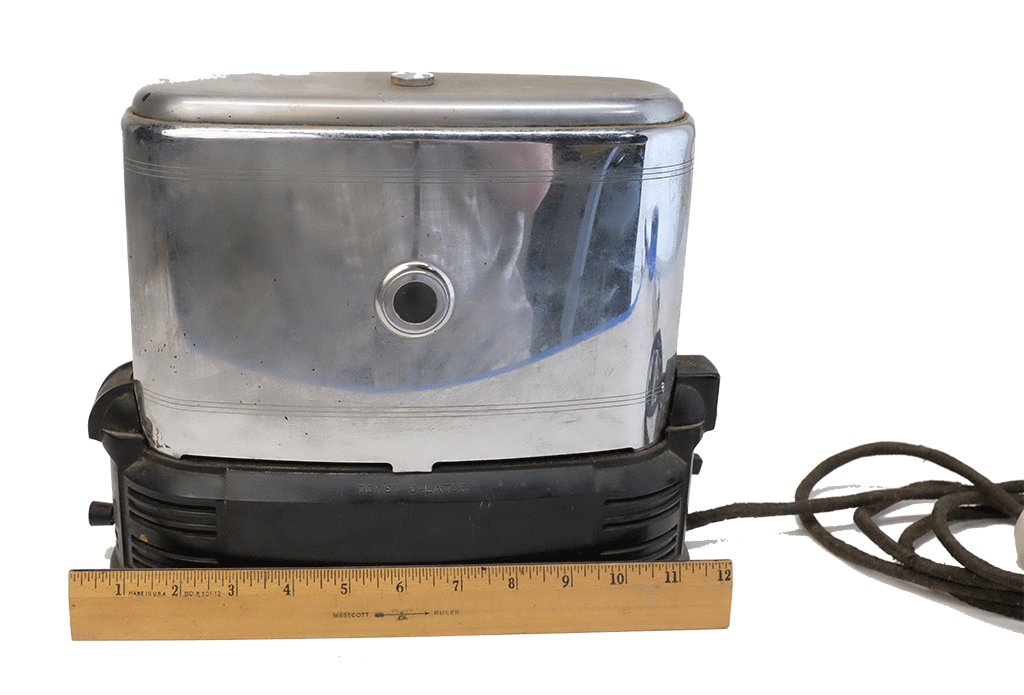 Toast-o-lator Model J by Crocker Wheeler Toaster 1930's