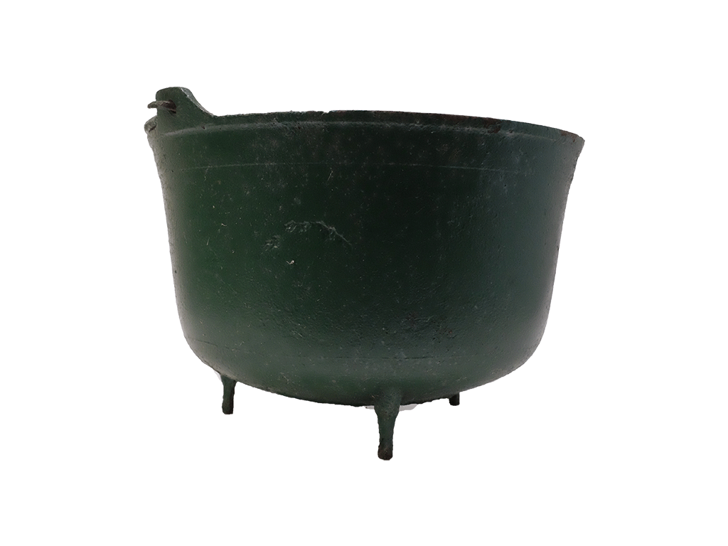 12″ Cast Iron Cauldron