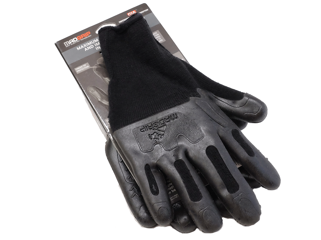 MadGrip High Performance Thermal Work Gloves Size XL NEW BLACK