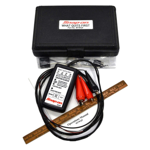 New (Open Box) SNAP-ON "WHAT QUITS FIRST" Part No. MTWQF Diagnostic Tester HTF!