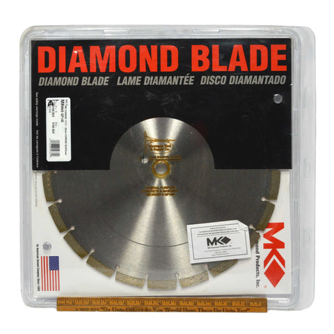 New in Open Package MKD DIAMOND BLADE No. GP14E 14"x1 - 20mm MK PRODUCTS c.2002