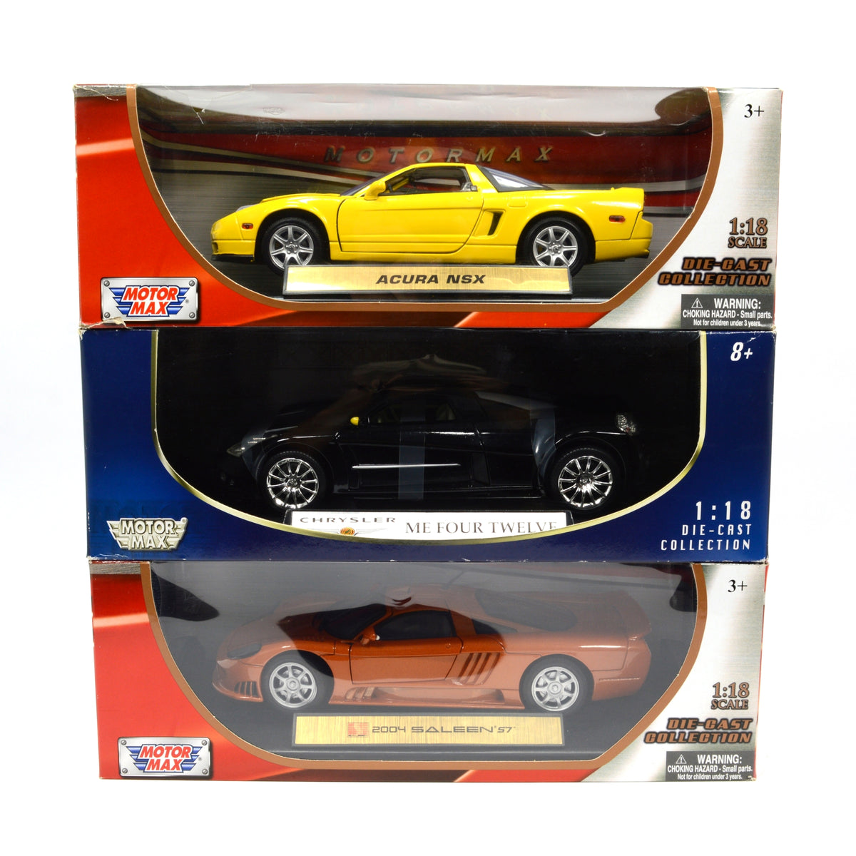 Acura  nsx ミニカー　1:18 motormax Acura NSX Yellow 1/18 Diecast Model Car by MOTORMAX 73140y