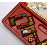 Briefly Used MAC TOOLS "PRO-SET R-12 A/C ADAPTER KIT" #AC3500 Complete in Case