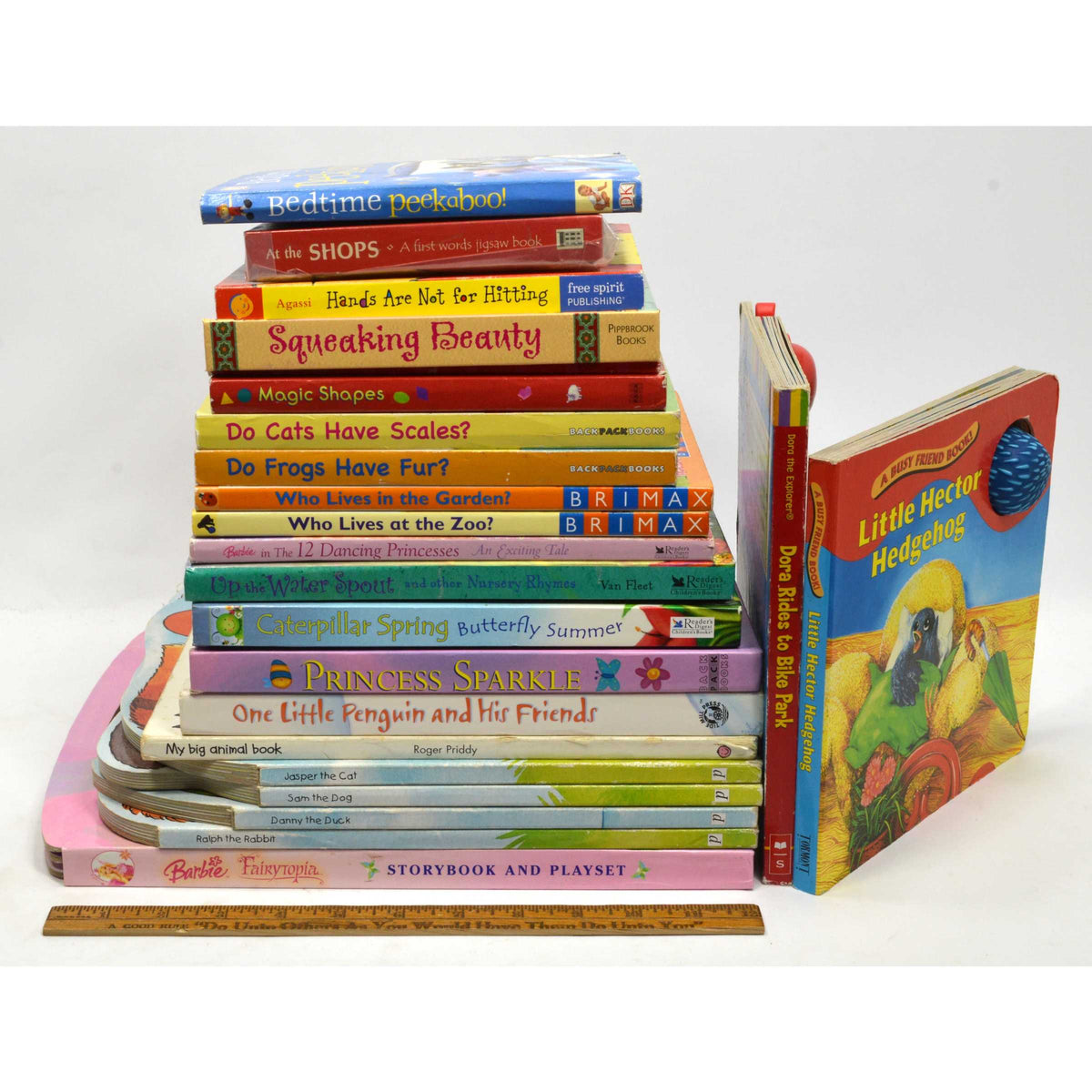 Board & Spiral-Bound CHILDREN'S BOOK Lot of 29 Story/Picture