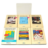 Excellent! COMMODORE C-64/128 SOFTWARE Lot of 7 GEOS PROGRAMS GeoCalc GEOFILE ++
