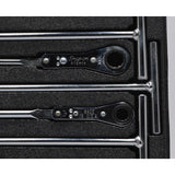 New SNAP-ON TOOLS 5-Piece Metric T-HANDLE RATCHETING BOX WRENCH SET 8-14mm 12-PT