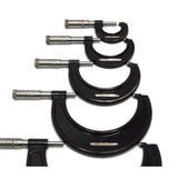 Vintage J.T. SLOCOMB CO. OUTSIDE MICROMETER Set of 6 Machinist Tools 0-6" RANGE