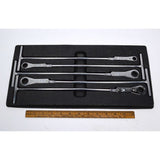 New SNAP-ON TOOLS 5-Piece Metric T-HANDLE RATCHETING BOX WRENCH SET 8-14mm 12-PT