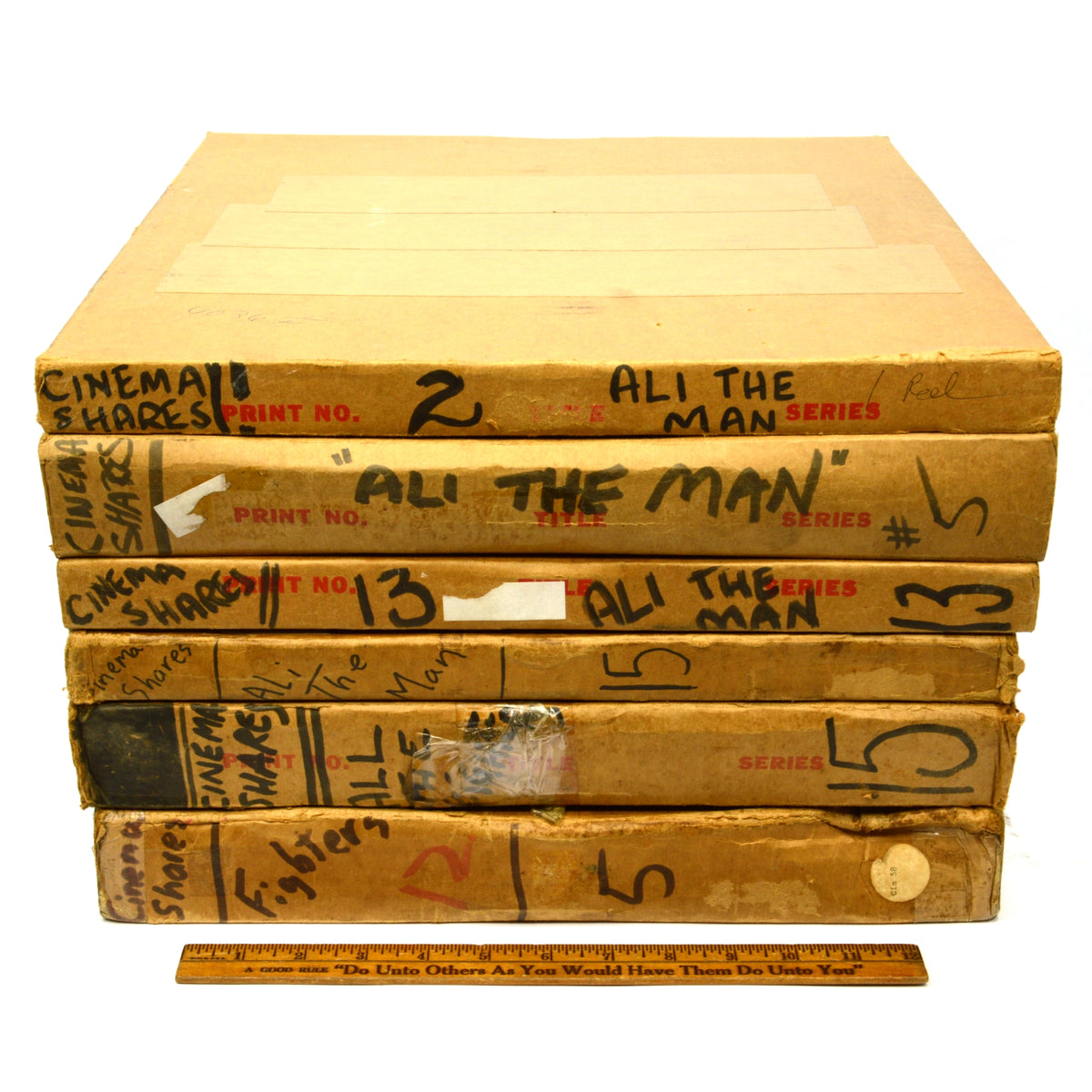 Vintage MUHAMMAD ALI 16mm FILM REELS Lot of 8 THE MAN & THE FIGHTER –  Get A Grip & More