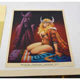 Excellent! STEPHEN FABIAN "FANTASY COLLECTION" c.1990 by "LENAR FINE ARTS" Nice!