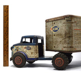 Vintage MARX LUMAR "SHOP ACME MARKETS" TRUCK Pressed Steel TOY GROCERY TRAILER