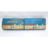 Vintage SKILSAW CHAINSAW CHAIN Lot of 2 Replacement SKIL/SABRE SAW CHAINS in Box