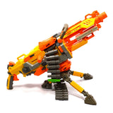 Tested NERF LOT; VULCAN EBF-25 *Manual Fires Only* 3-AMMO BELTS Cases TRIPODS ++