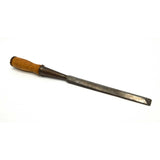 Antique SWAN MORTISE 3/4" SOCKET CHISEL Mortising Tool + Handle 8" BLADE 15"ovrl