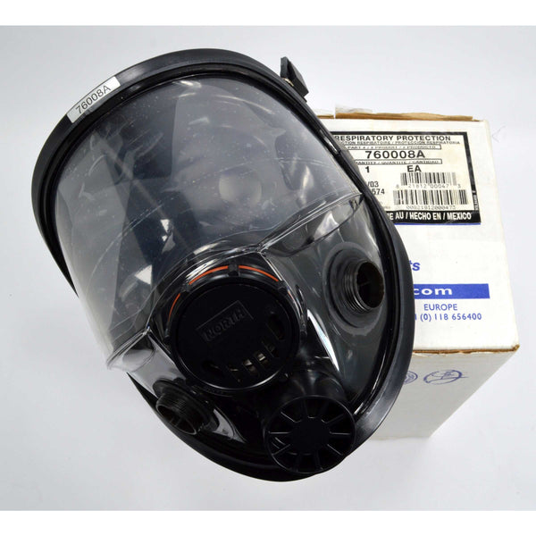 New (Open Box) NORTH "RESPIRATORY PROTECTION" Gas Mask #76008A (7600) Size: M/L