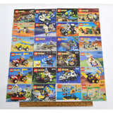 Pre-Owned LEGO BOOKLET LOT of 69 "SYSTEM" INSTRUCTION BOOKS Instruction Manuals