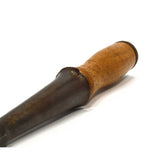 Antique SWAN MORTISE 3/4" SOCKET CHISEL Mortising Tool + Handle 8" BLADE 15"ovrl
