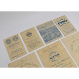 Antique Advertising TRADE CARD Lot of 11 "CLARK'S O.N.T. SPOOL COTTON" Mile-End