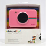 New (Open Box) POLAROID "SNAP" PINK Instant Print DIGITAL CAMERA Complete in Box