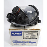 New (Open Box) NORTH "RESPIRATORY PROTECTION" Gas Mask #76008A (7600) Size: M/L