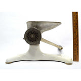 Antique ENTERPRISE GRINDER Meat/Fruit? WHITE PORCELAIN Base Mrk'd "PART K-2694"