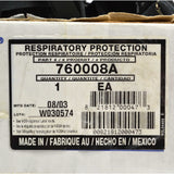 New (Open Box) NORTH "RESPIRATORY PROTECTION" Gas Mask #76008A (7600) Size: M/L