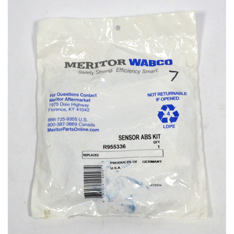 New MERITOR WABCO "SENSOR ABS KIT" No. R955336 *Multiple Avail* FACTORY SEALED!
