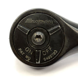 Vintage SNAP-ON RATCHET No. GS872 USA 1/2" Drive PAT. 5495783 Industrial BLACK