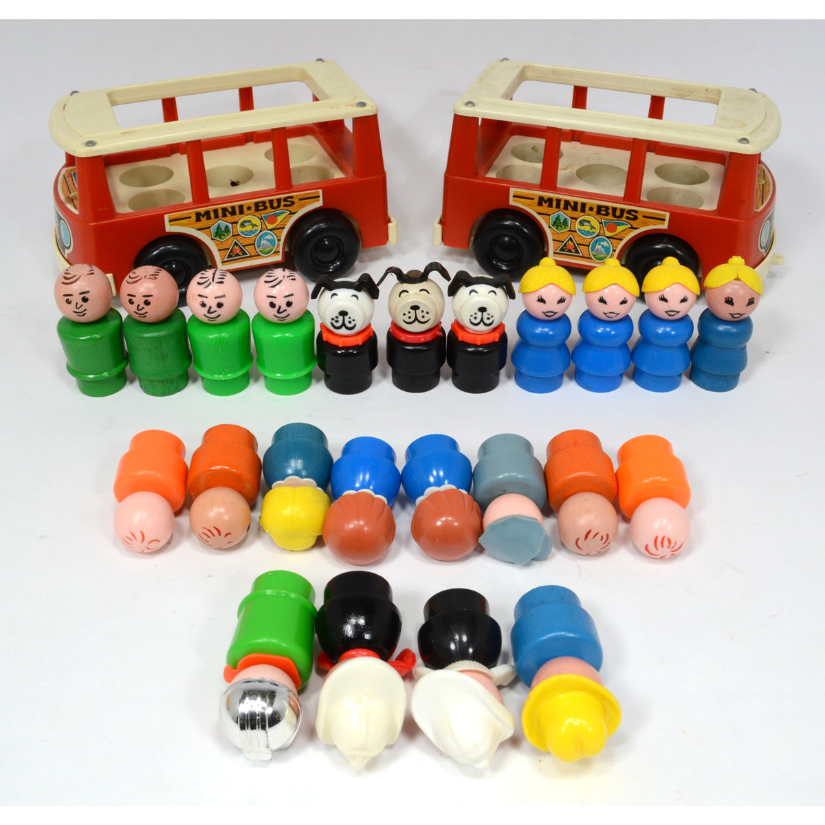 Retro Fisher Price Little People 80s Playset Fisher Price 80'