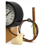 New in Box! WEKSLER "FILLED SYSTEM DIAL THERMOMETER" No. 412-D (4.5") w/ 5' Line