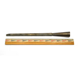 Antique JAMES SWAN MORTISE 3/8" SOCKET CHISEL Mortising Tool 8" BLADE 11.5" ovrl