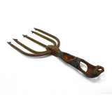 Vintage LARGE FROG SPEAR HEAD (Only) 5-Tine/Prong EEL FISHING FORK Great Patina