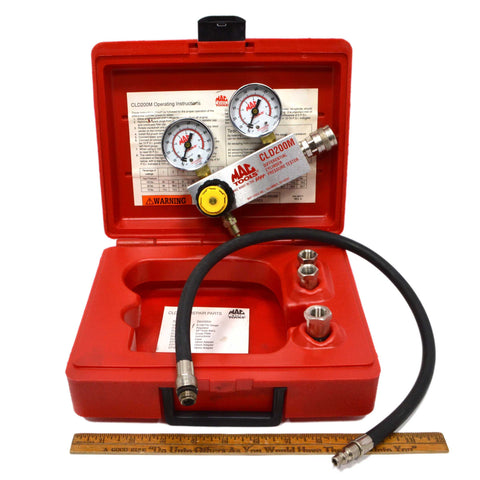 Briefly Used MAC TOOLS "DIFFERNTIAL CYLINDER PRESSURE TESTER" #CLD200M-6 in Case