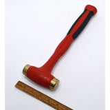 Excellent! SNAP-ON "BRONZE TIP HAMMER" No. HBBT16 16 oz / 454 g DUAL FACE Brass
