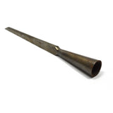 Antique JAMES SWAN MORTISE 3/8" SOCKET CHISEL Mortising Tool 8" BLADE 11.5" ovrl