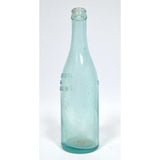 Antique GLASS SODA-BEER BOTTLE 13 oz., Aqua "PETER HAUCK & CO. HARRISON, N.J."