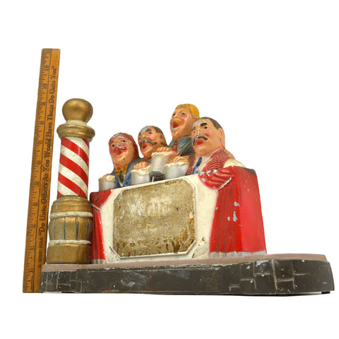 Vintage PABST BLUE RIBBON "BARBERSHOP QUARTET" for PARTS/REPAIR Missing Bottle