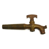 Antique BRASS WATER SPIGOT Beer Barrel/Cask Tap "LANDERS FRARY & CLARK" Faucet