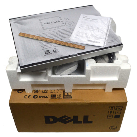 New (Open Box) DELL 20" COMPUTER MONITOR No. 2007FP "UL Panel Kit" 1600x1200 Res