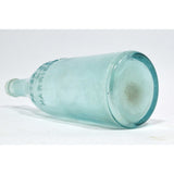 Antique GLASS SODA-BEER BOTTLE 13 oz., Aqua "PETER HAUCK & CO. HARRISON, N.J."