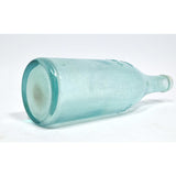 Antique GLASS SODA-BEER BOTTLE 13 oz., Aqua "PETER HAUCK & CO. HARRISON, N.J."