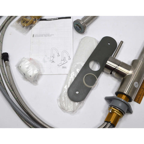 New (No Box) HANSGROHE FAUCET "TALIS" #06801861 Single Handle PULL DOWN Complete