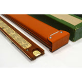 Vintage KEUFFEL & ESSER SLIDE RULE #N4053-3 c1937 in LEATHER CASE + Paper Insert